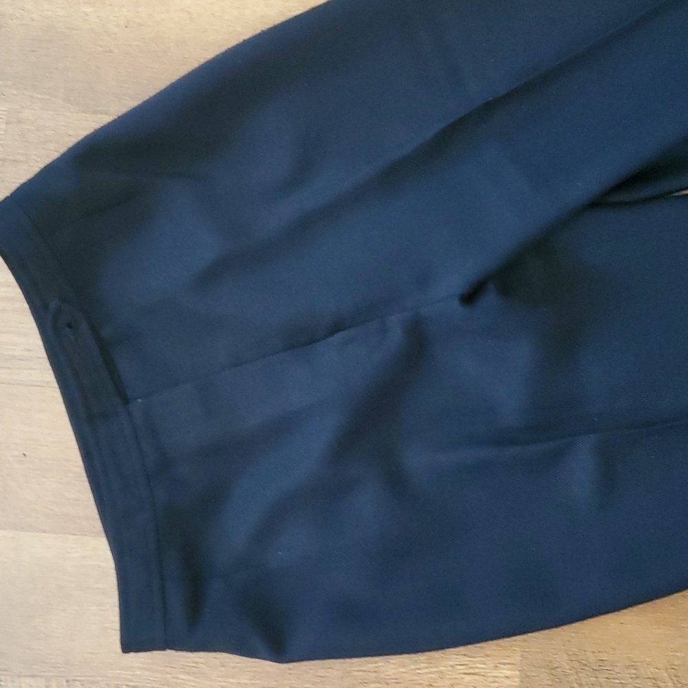 RARE Evan-Picone Vintage Black Linen Pants Suit Size 8 - Picture 16 of 16